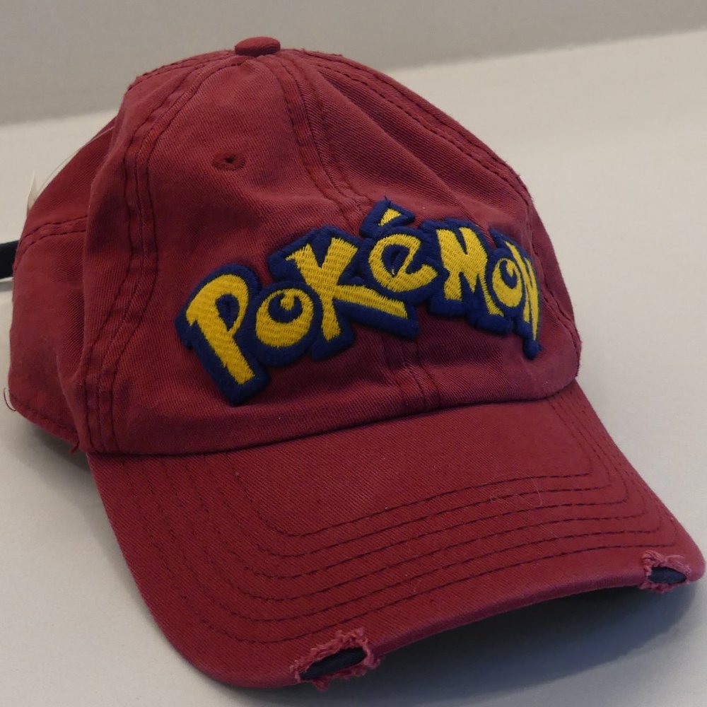 Pokemon 2016 Red Buckle Hat